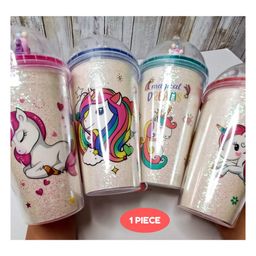 Puchku Kids Unicorn Sipper Water Bottle - 500 ml Assorted Design-image-24