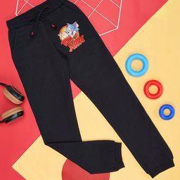 Pantaloons Junior Warner Bros Featuring Tom & Jerry Printed Track Pant - Black-picture-12