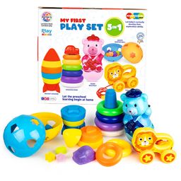 Ratnas 5 In 1 My First Play Set - Yellow-14