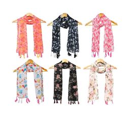 StoleVilla Women Pack of 6 Printed Stoles-45