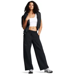 UNDER ARMOUR Women Unstoppable Woven Wide Leg Pants-picture-23