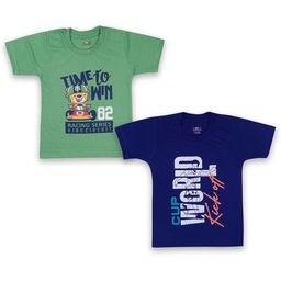 PARYAG Boys 2 Printed Applique T-shirt-image-69