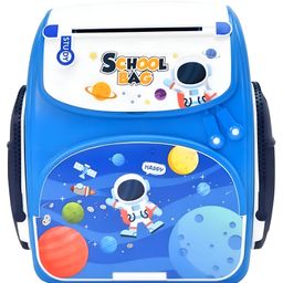 VELLIQUE Portable Electronic Piggy Bank Backpack with Fingerprint & Password Unlock - Multicolor image 4