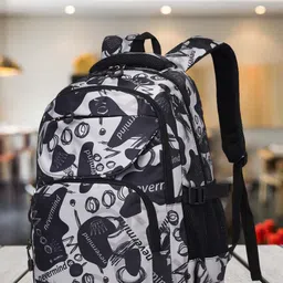 Tinytot Unisex Kids Typography Backpack-9