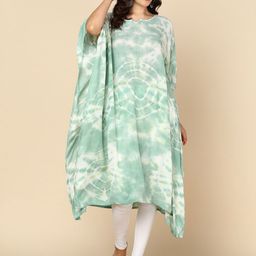 PinkTribe Tie & Dyed Notch-Neck Kaftan Kurta-picture-41