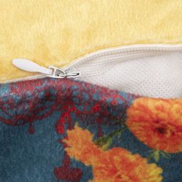 HOUZZCODE Multicoloured Set of 2 Ethnic Motifs Square Cushion Covers image 4