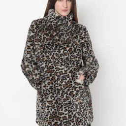 Vero Moda Brown Self Design Full Sleeves Jacket-picture-24