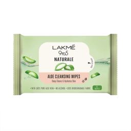 Lakme 9to5 Natural Aloe Cleansing Wipes-picture-8