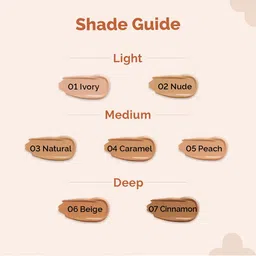 The Derma co. 2% Niacinamide High Coverage Foundation With SPF40 30ml - Peach 05 image 3