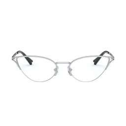 Vogue Eyewear 0VO416832354 Light Grey Half Rim Cat Eye Frame-image-52