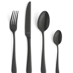 AMEFA Austin Black Stainless Steel 24 Piece Cutlery Set-37