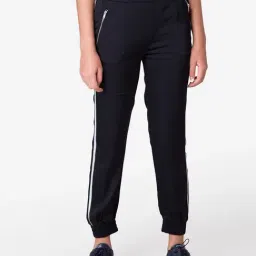 Mode By Red Tape Kids Black Mid Rise Joggers-image-31
