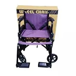 DESCO Standard Powder Coated Purple Wheelchair with Mag Wheels RPWC 101-image-15