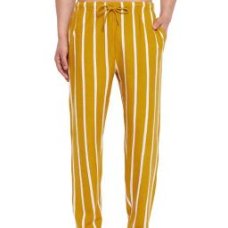 Hypernation Yellow & White Striped Pyjamas-picture-13