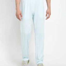 Adidas Originals Sky Blue Regular Fit Trackpants-image-82