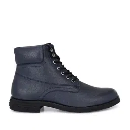 El Paso Men's Blue Derby Boots-image-25