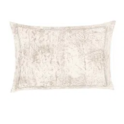 Spaces ATRIUM ECOM Brown & Grey Cotton 144 TC King Fitted Bedsheet with 2 Pillow Covers image 5