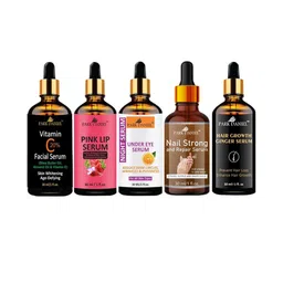 Park Daniel Set Of 5 Serums for Face Lips Undereye Nails & Hair - 30ml Each-36