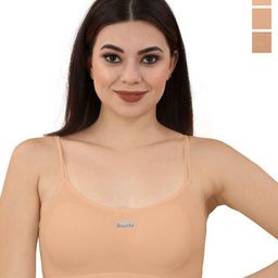 SHREE GANESH FASHION Pack Of 3 Floral Bra Full Coverage Lightly Padded-picture-29