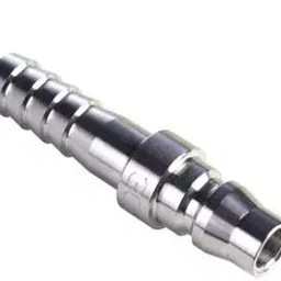 VAK 6.35 mm (1/4 inch) Plug Hose Single Shut Off Hi Coupler, 20PH SS / KX-PH-20-37