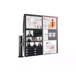 LG 27 inch IPS Panel 5 ms QHD Monitor Ergo Dual with USB Type-C and Daisy Chain, 27QP88D-B2 image 5