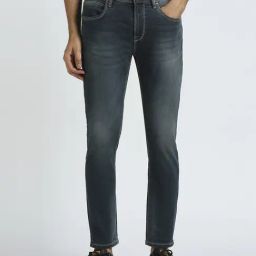 Pepe Jeans Blue Cotton Skinny Fit Jeans-image-99