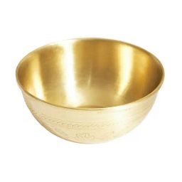 Chumbak Marigold ?Gold Copper Brass Bowl-image-11