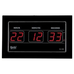 Ajanta Glass Quartz Led Digital Clock (Olc-308), Multicolor-image-44