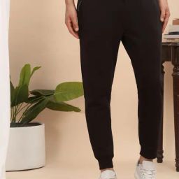 Sweet Dreams Black Cotton PolyblendTrackpants-image-86