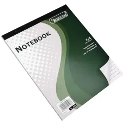 Worldone F/5 Size 58 GSM and 80 Sheets Ruled Note Pad for Writing Quick Notes, WPE1202-28