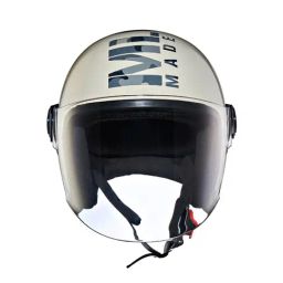 Royal Enfield Gloss White Camo Coopter Camo MLG Open Face Helmet - XL-image-5
