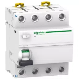 Schneider Electric Type A-SI 4 Pole Acti9 Range 100 A RCCB, A9R34491-7