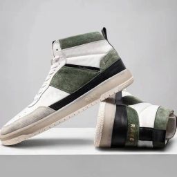 Rare Rabbit Men's Green Sneakers-image-68