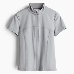 H&M Short-Sleeved Running Jacket With ShapeMove-image-98
