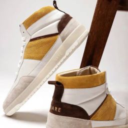 Rare Rabbit Men's Yellow Sneakers-image-48