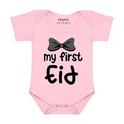Arvesa My First Eid Printed Bodysuit-image-48