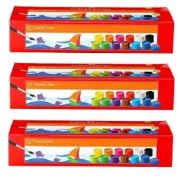 Faber-Castell Tempera Paint Set - Assorted Pack of 2 set-37