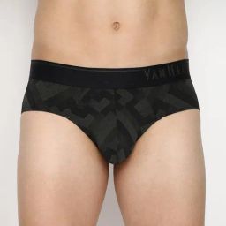 Van Heusen Regular Fit 4 Way Stretch Body Defining Fit Allover Print Briefs - SPP-17-picture-12
