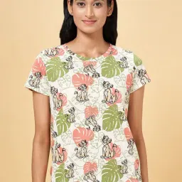 Dreamz by Pantaloons Multicolored Cotton Printed T-Shirt-image-35