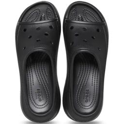 Crocs Men's Crush Black Slides-43