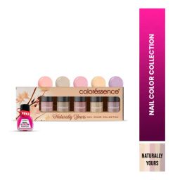 Coloressence Nail Paint Kit Free Nail Paint Remover Naturally Yours - Pack of 5-image-99