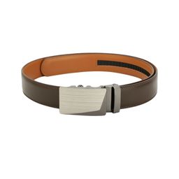 Pacific Gold Men Brown Solid Belt-image-19