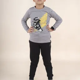 KiddoPanti Boys Printed T-shirt-14