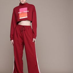 The Roadster Life Co. Printed High Neck Relaxed Fit Co-Ords-picture-54