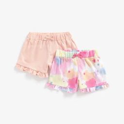Mothercare Kids Multicolor Printed Shorts (Pack Of 2)-image-41
