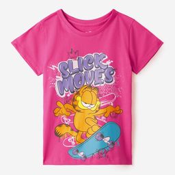 The Souled Store Girls Garfield Printed T-shirt-image-65