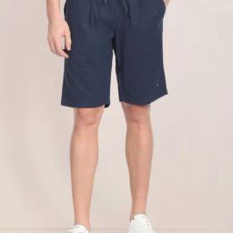 U.S. Polo Assn. Navy Blue Slim Fit Shorts-picture-42