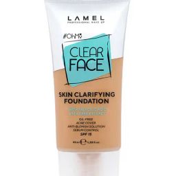Lamel Oh my Clear Face Foundation SPF 15 406 Sand - 40 ml-10