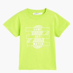 Campana Boys Printed Pure Cotton T-shirt-image-82