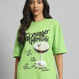 GRIFFEL Women Printed T-shirt-image-52
